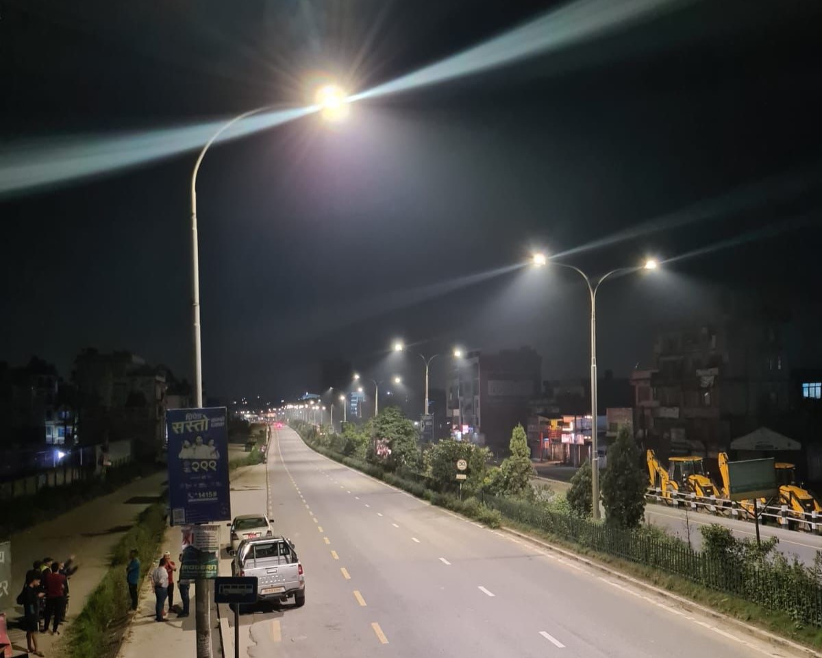 "Bright Ward No. 7 Campaign" – Installation of Street Lights on Roads Throughout Ward No. 7